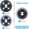 2Pack Multifunctional Outdoor Tent Lights 24+4LED Umbrella Lights 4 x AA Battery Operated Camping Lights Detachable Disc Hanging Lights Camping Lights