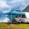 JOINATRE 8 x 8 FT Pop Up Canopy, Easy Set Up Outdoor Canopy Tent, Instant Folding Ez Up Canopy Commercial Gazebo Shelter, Air Vents, UV Protection wit