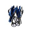 Blue Adjustable Heavy Duty Collapsible Folding Utility Car Wagon Outdoor Camping Cart Beach Picnic foldable Camping Wagon
