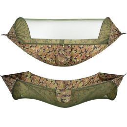 Folding Multi Use Swing Hammock For Outdoor Camping (Color: Camouflage, Type: Hammock)